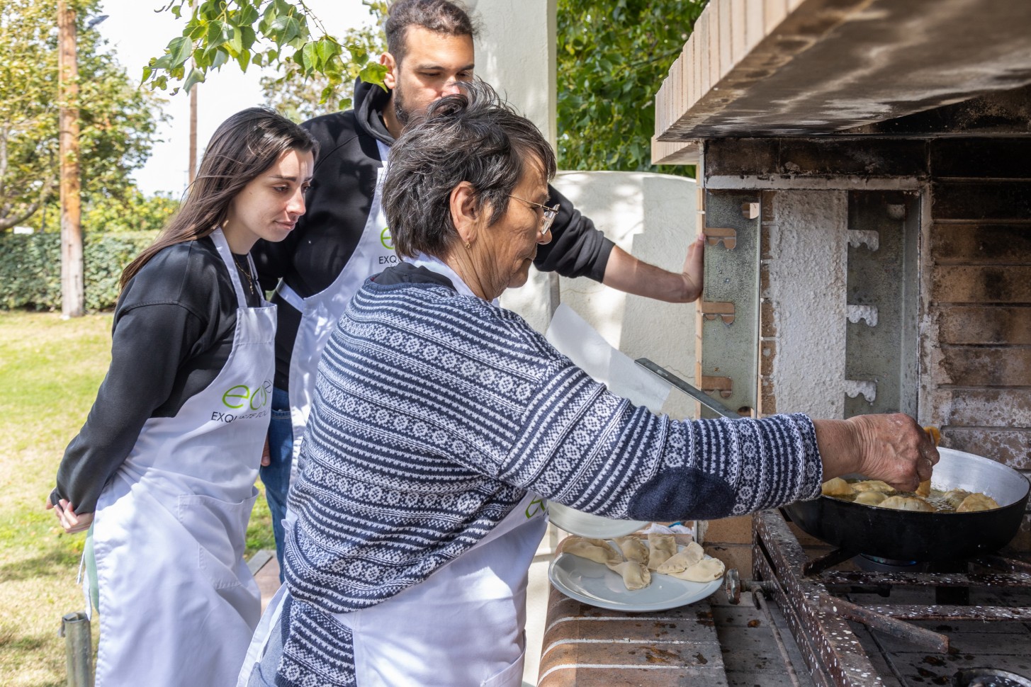 Cooking in Crete
